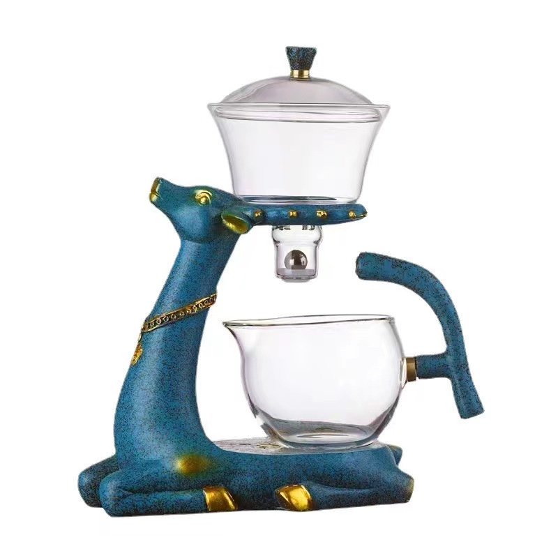 Ang pag-andar ng magnetic glass tea set