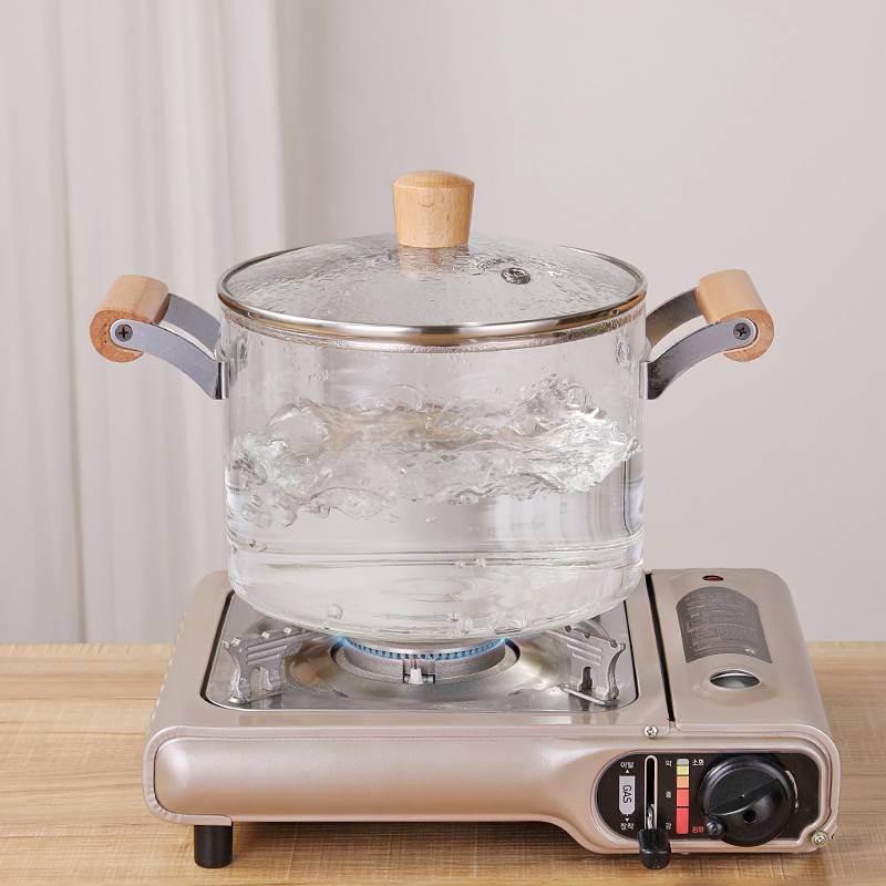 Sumabog ba ang glass cooking pot?