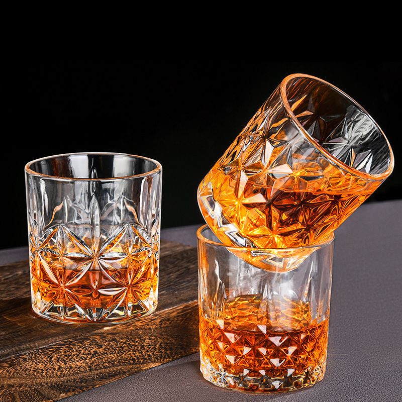 Business whisky glass