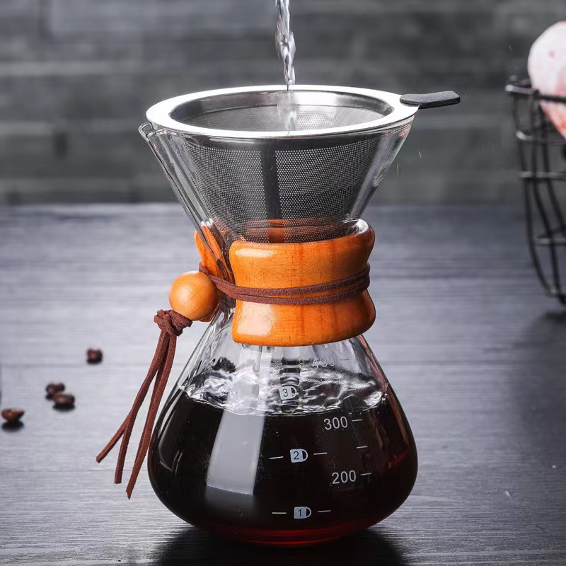Kamay brewed glass coffee pot 1