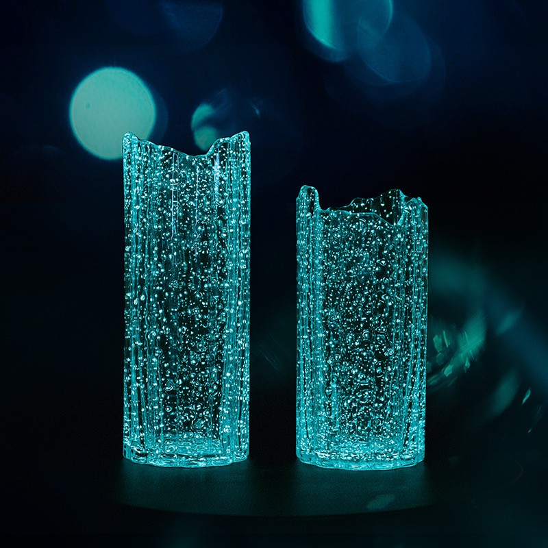 Luminous Glass Vase