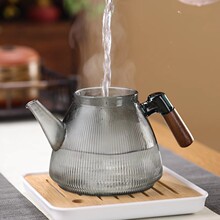 Orihinal na mataas na temperatura na lumalaban sa glass teapot