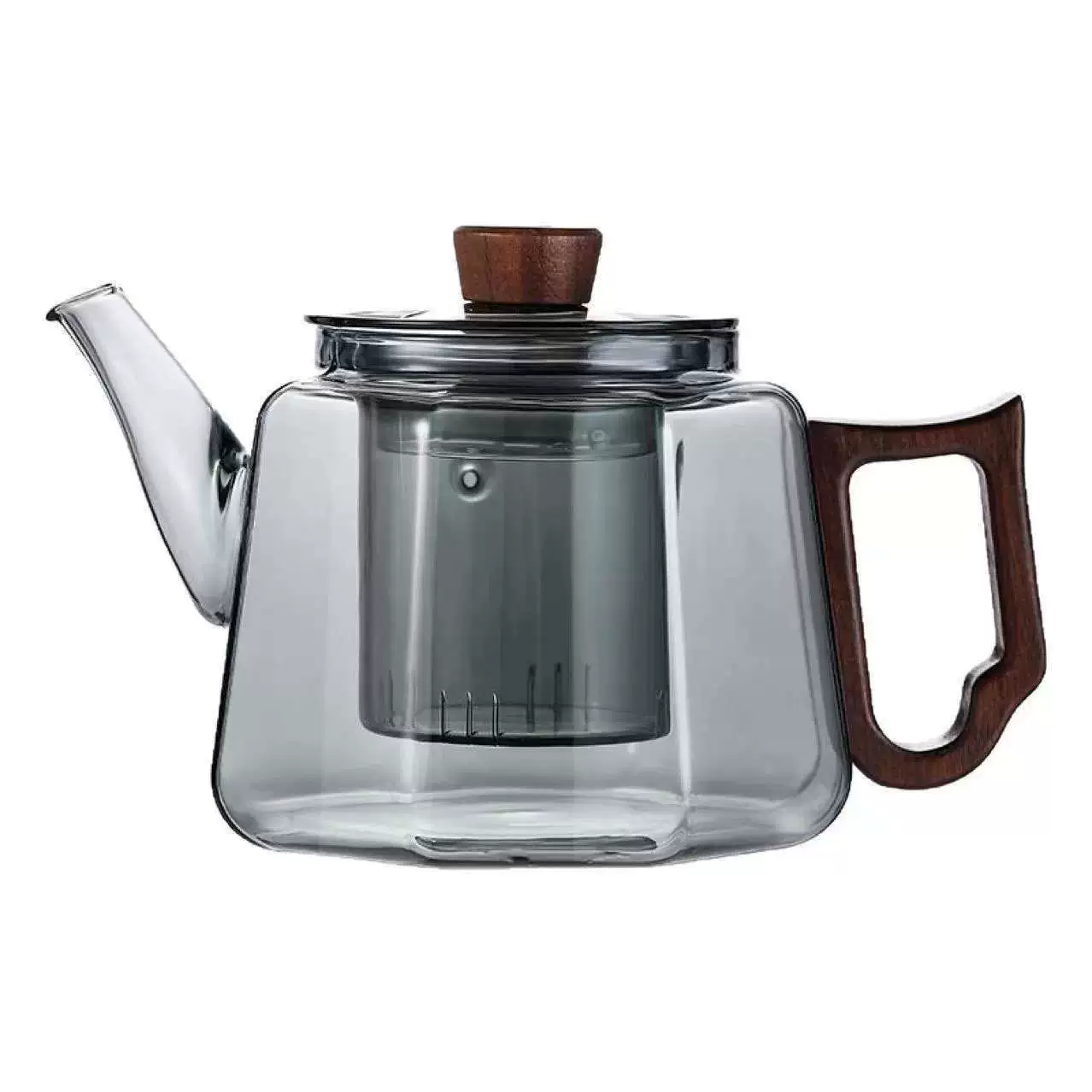 Makapal na Mataas na Borosilicate Glass Heat-Resistant Tea Pot
